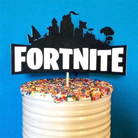 fortnite figures cake toppers